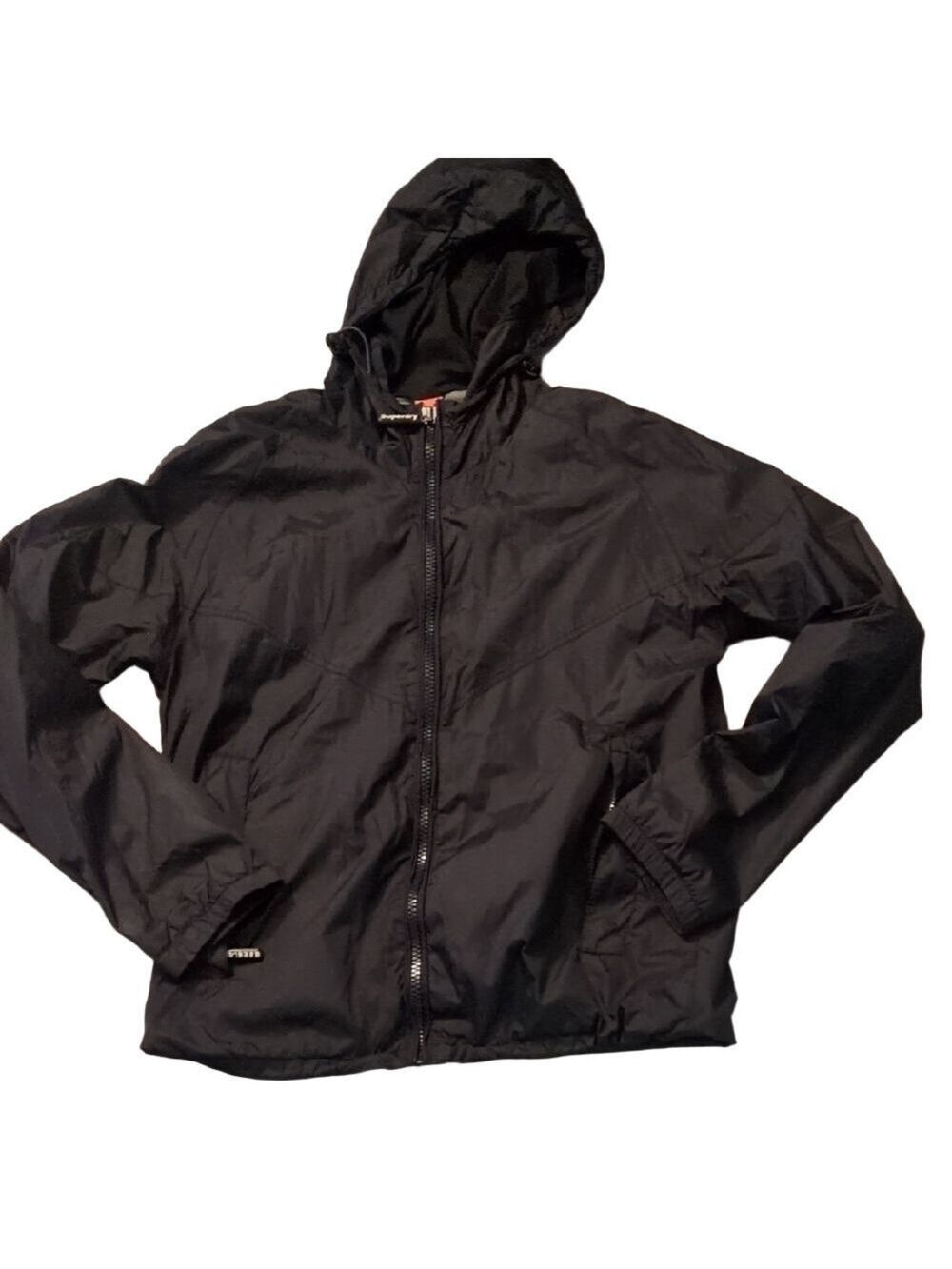Superdry Sport Storm Breaker Black Windbreaker Jacket Size Large